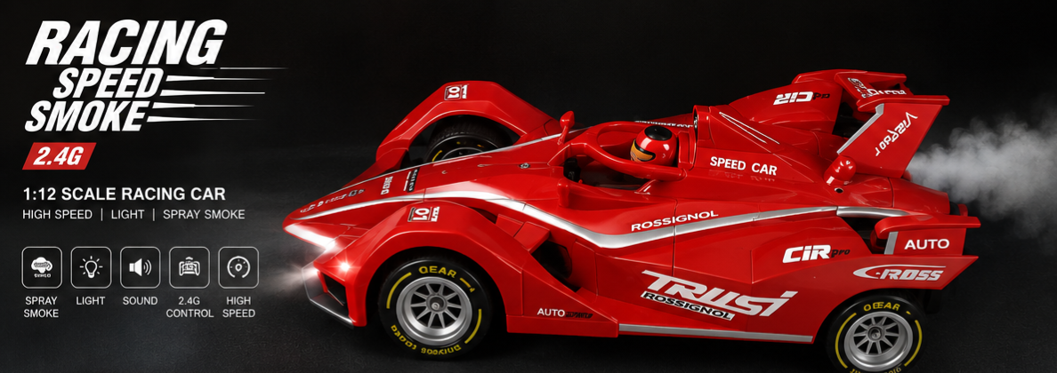 Racing Speed Smoke RC Car