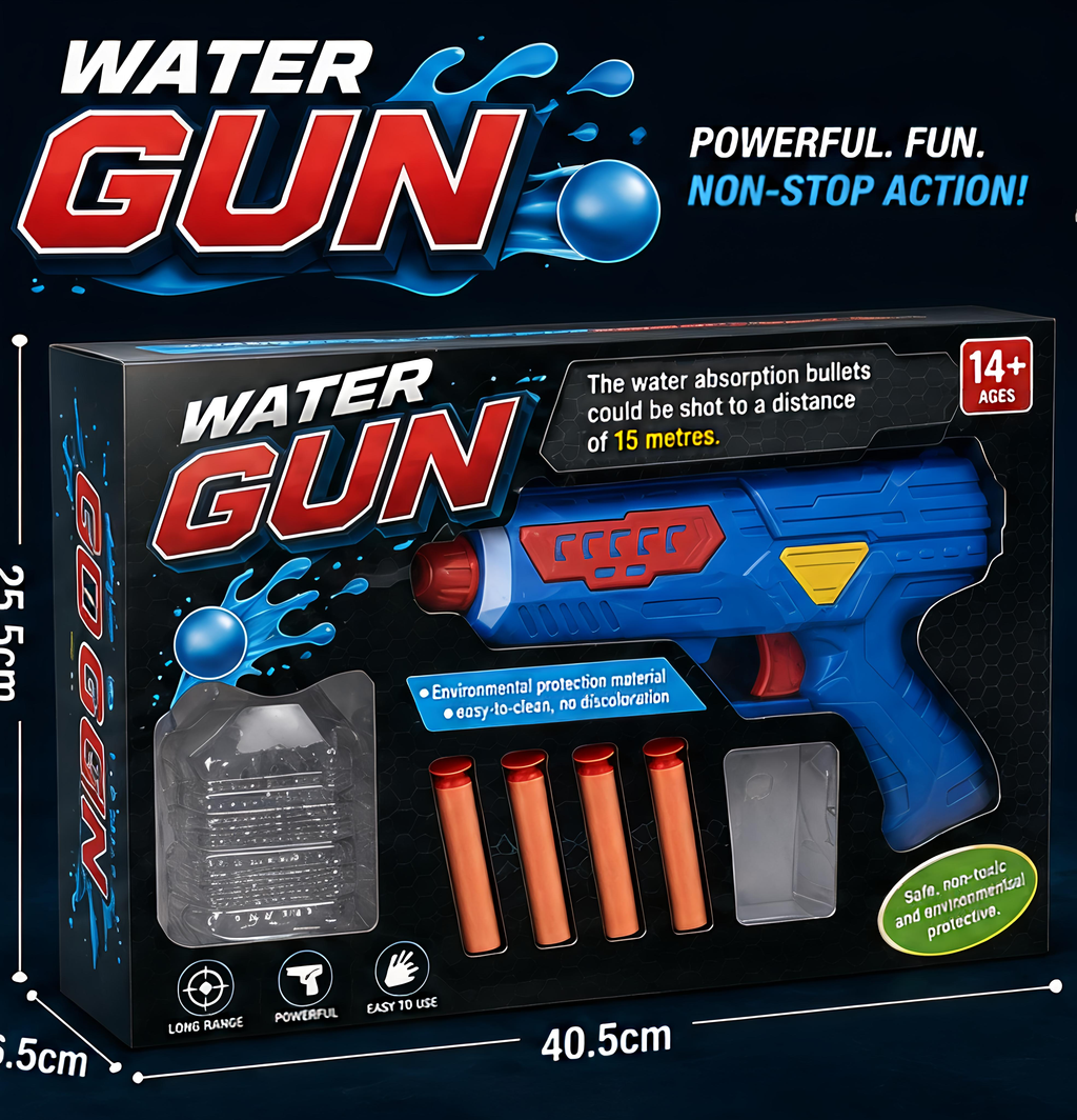 Water Blaster Gun – Long-Range Water Shooting Toy