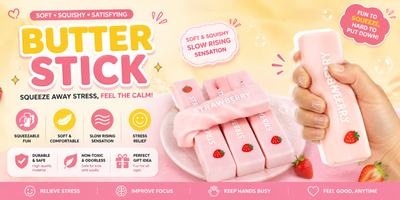 Butter Stick Squishy Toy –Squeeze Toy