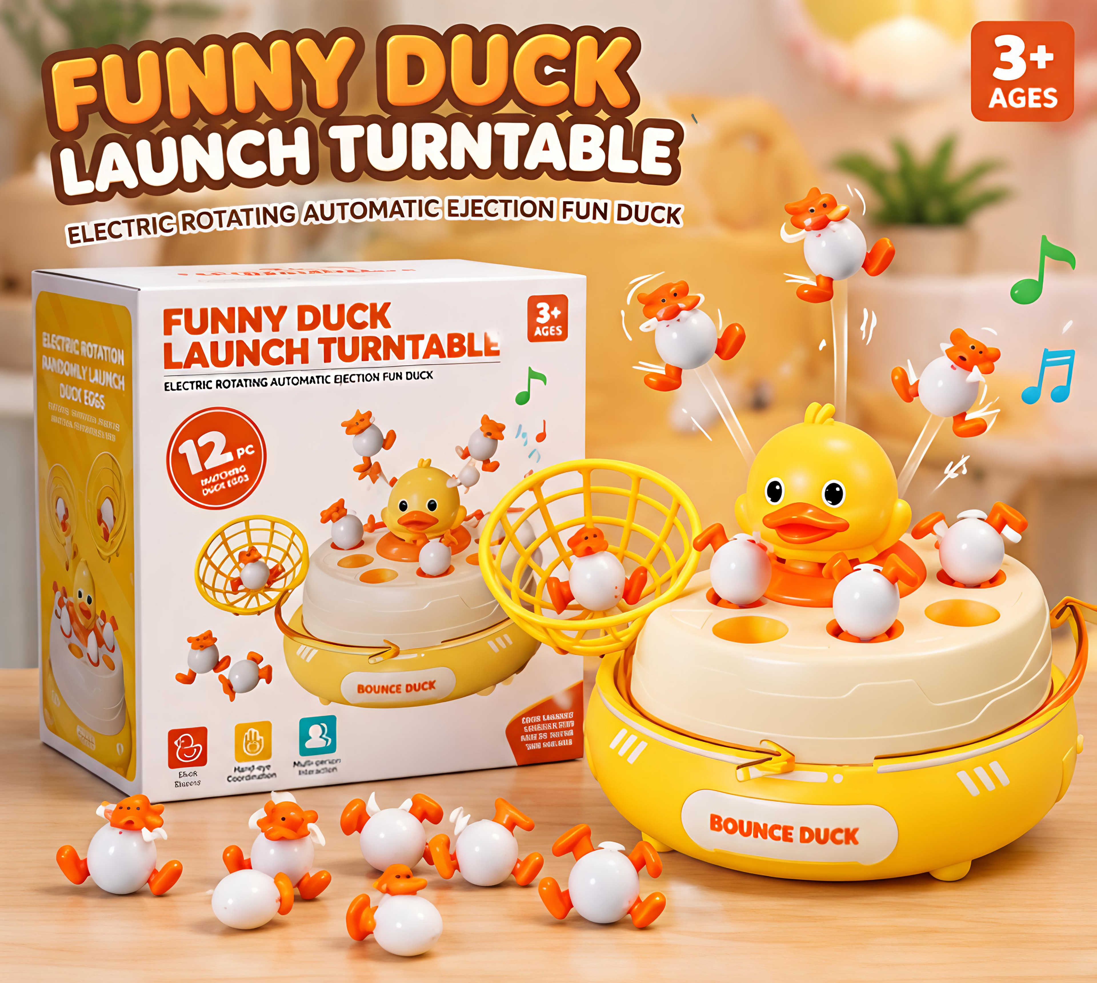 Bounce Duck Launch Turntable Game