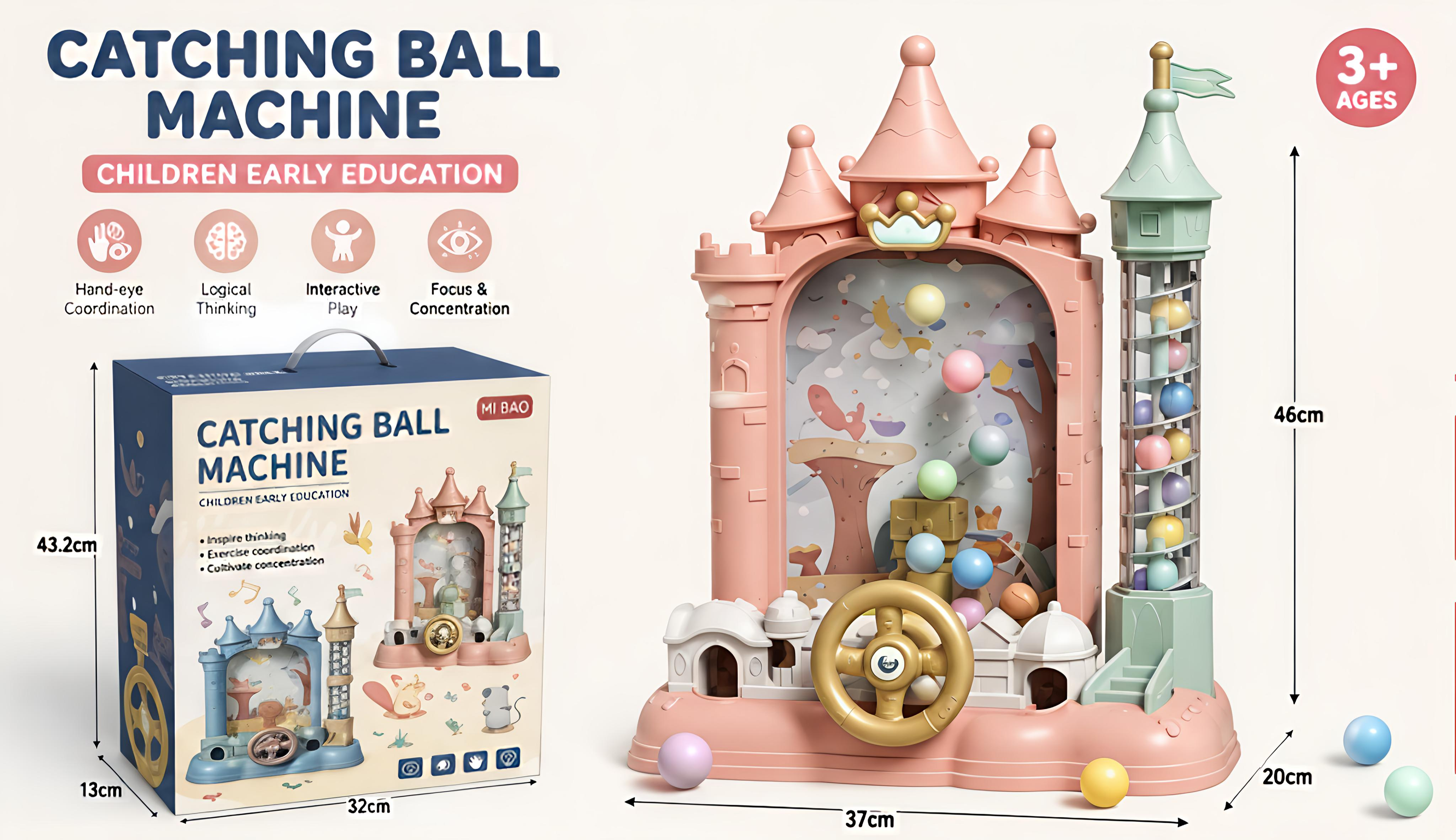 Castle Catching Ball Machine