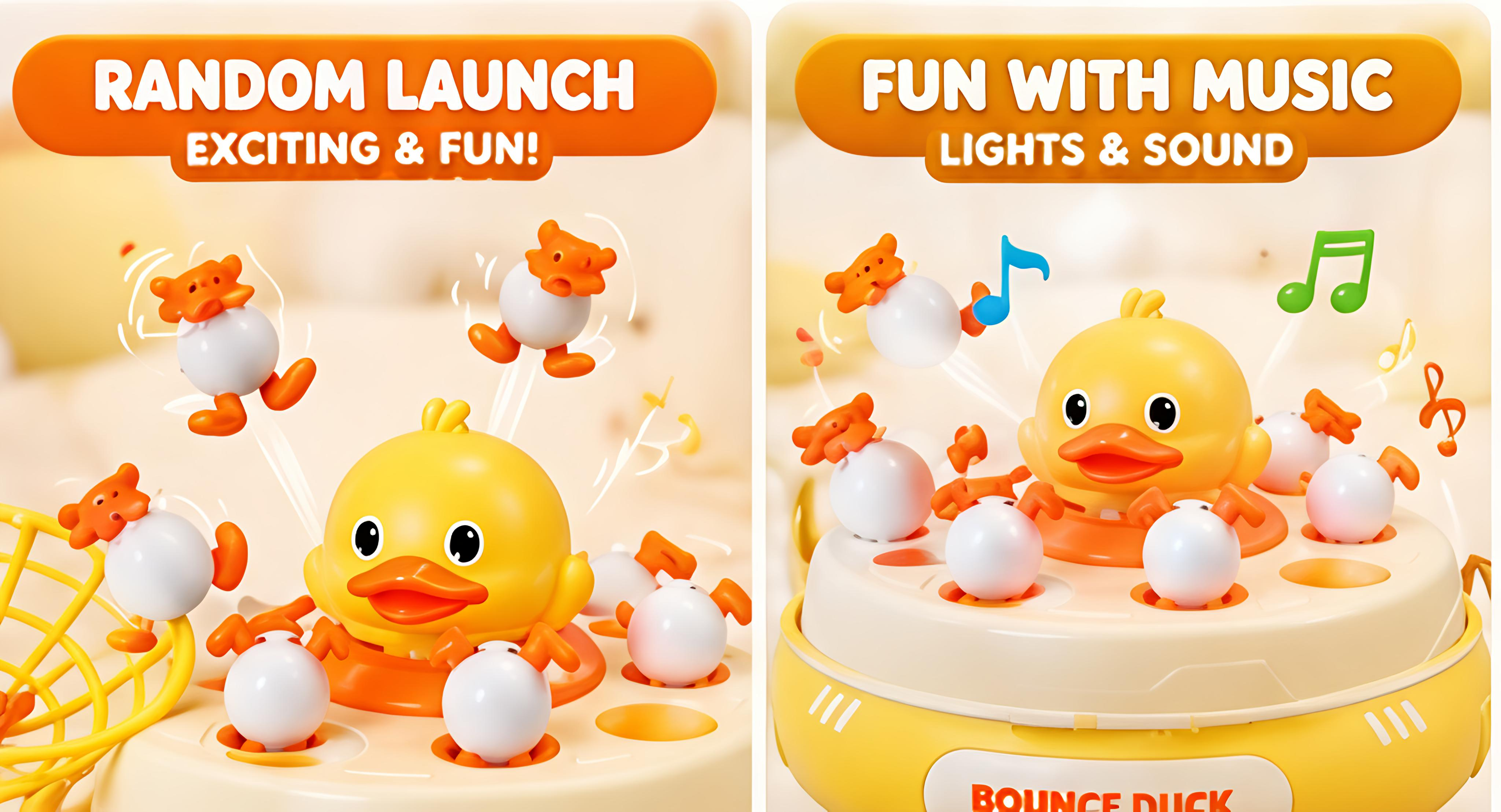 Bounce Duck Launch Turntable Game