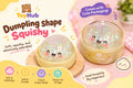 Dumpling Shape Squishy – Cute & Satisfying Stress Relief
