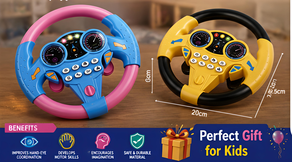 Kids Steering Wheel Toy