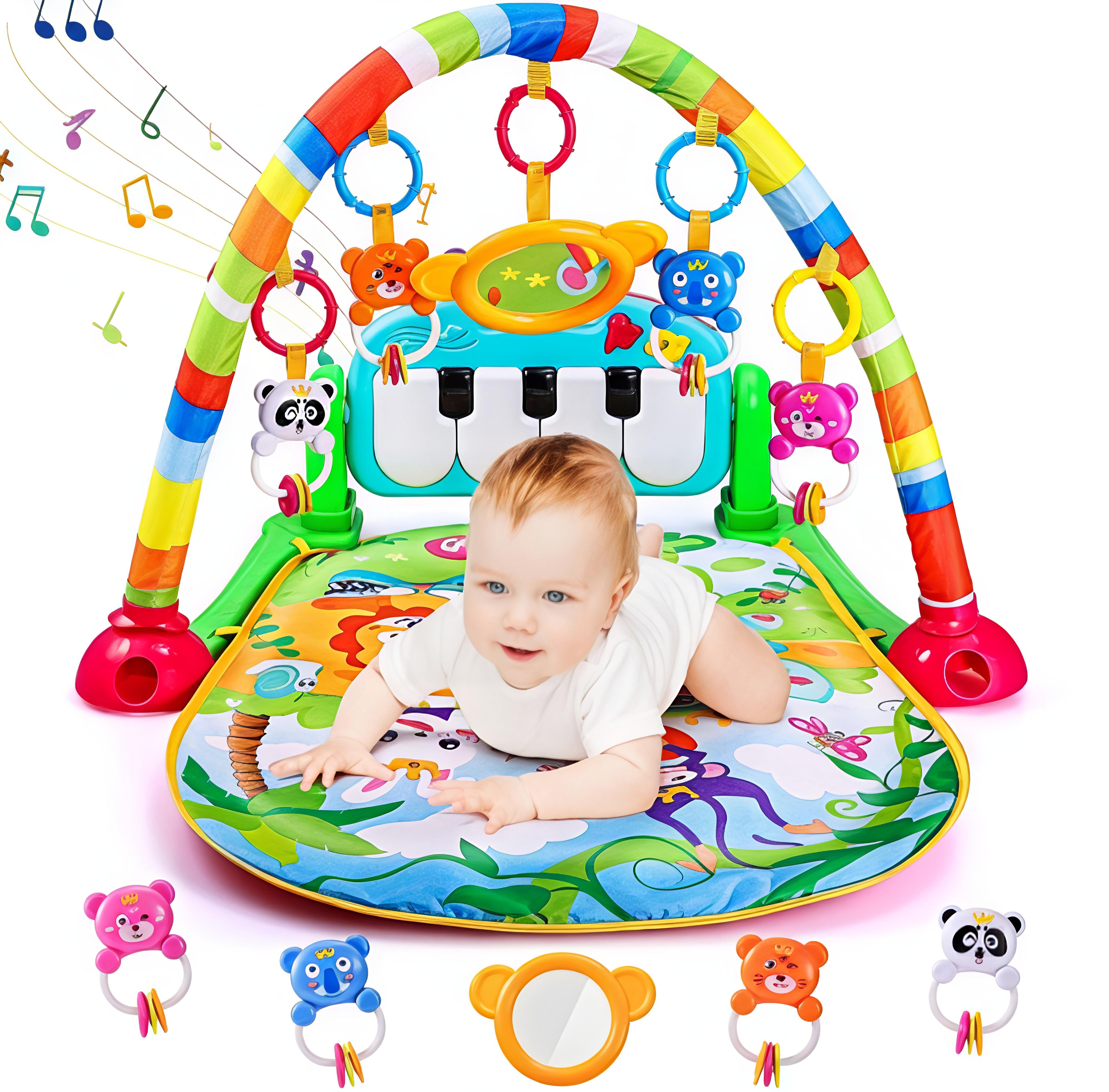 Children's Pedal Piano – Baby Musical Play Gym Mat