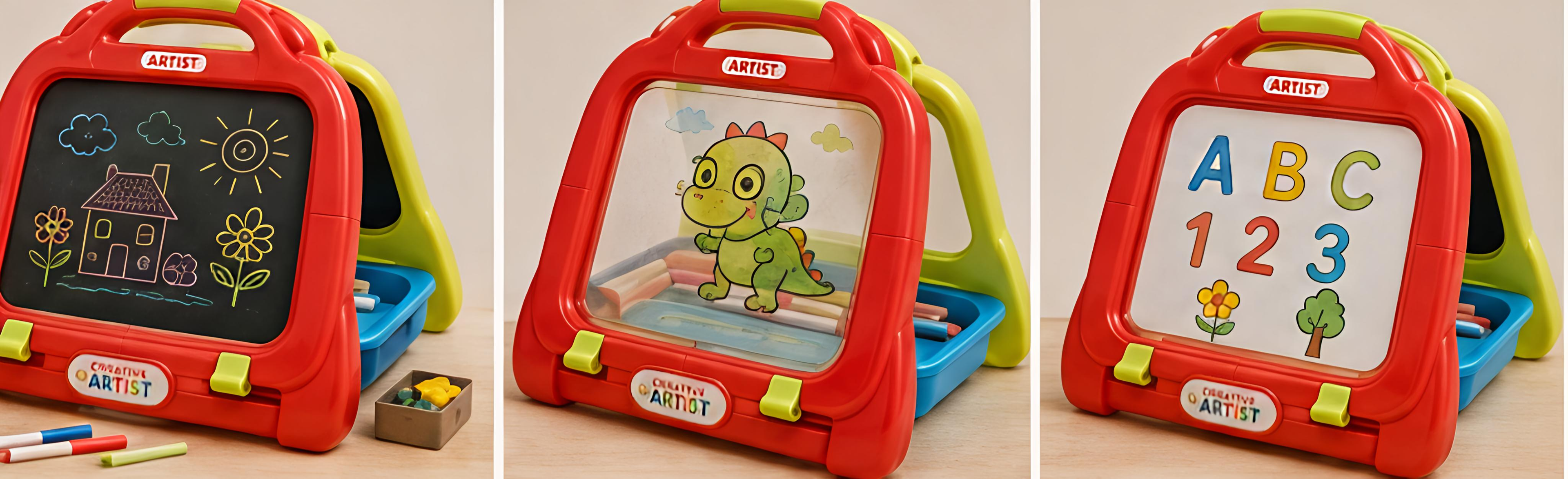 Creative Artist 4-in-1 Magnetic Drawing Easel
