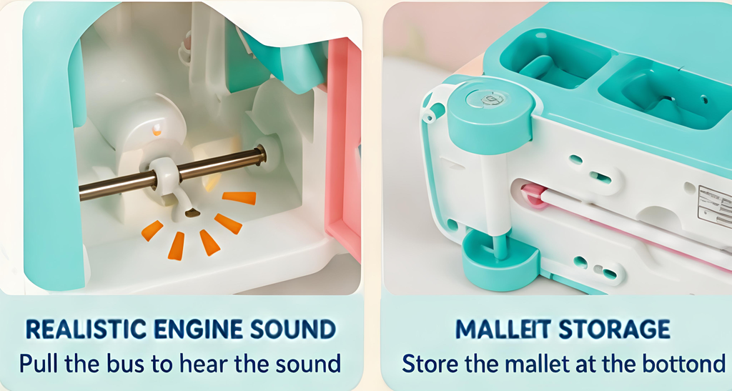 3-in-1 Musical School Bus