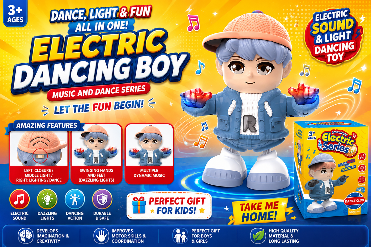 Electric Dancing Boy Toy – Music, Light & Dance