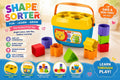 Colorful Shape Sorter Bucket Toy