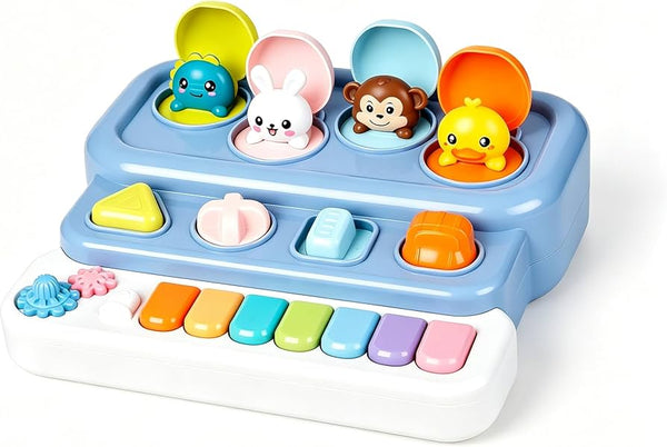 Animal Musical Pop-Up Piano Toy