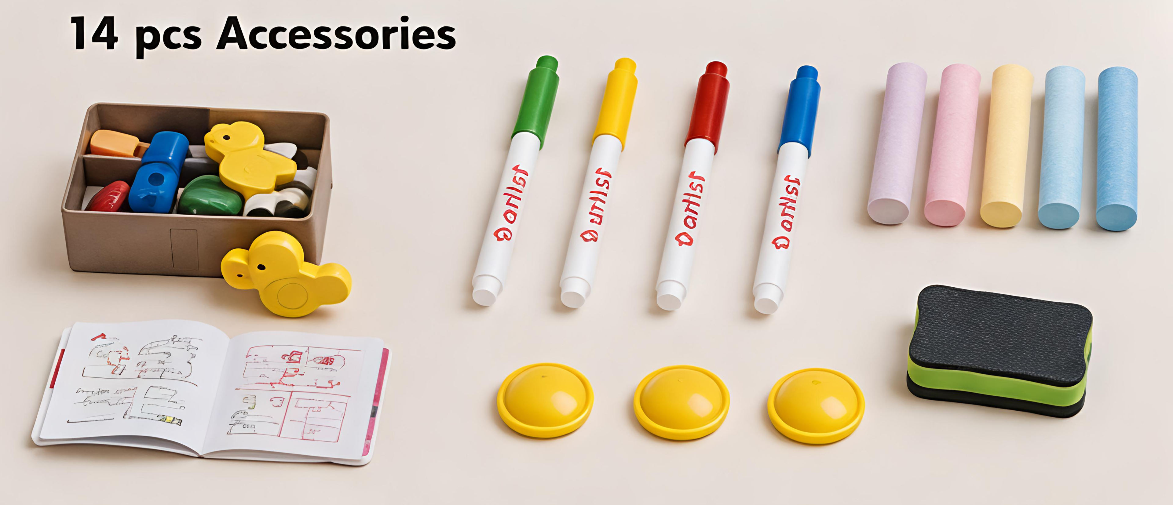 Creative Artist 4-in-1 Magnetic Drawing Easel