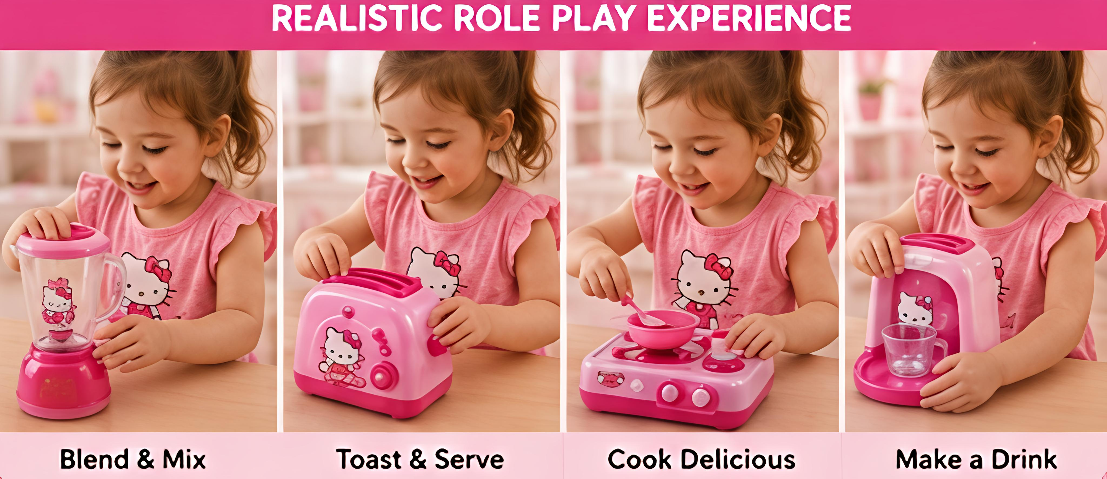 Kitchen Play Set (4 Pcs)