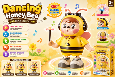 Dancing Bee  Toy – Musical  Dance Toy