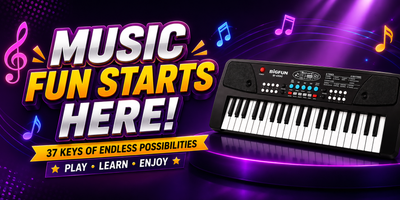 Electronic Keyboard Piano with Microphone