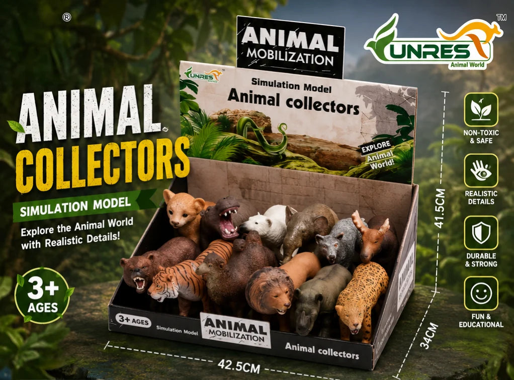 Animal Collectors Simulation Model Set (15 Pcs)