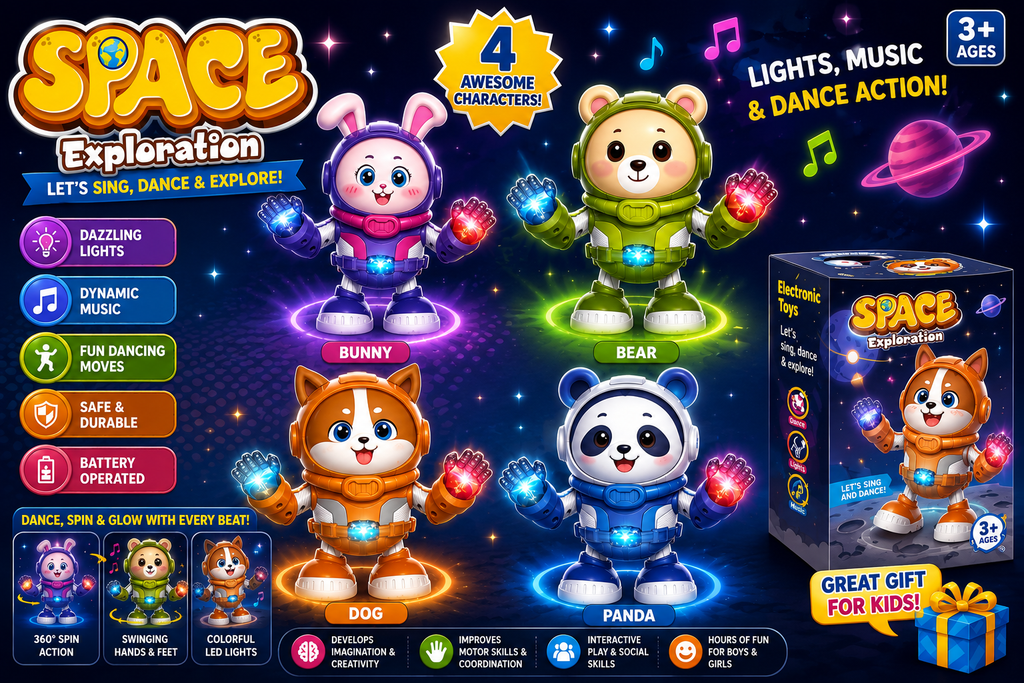 Space Exploration Dancing Astronaut Toy