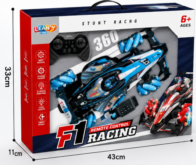 F1 Stunt Racing RC Car (360° Drift)