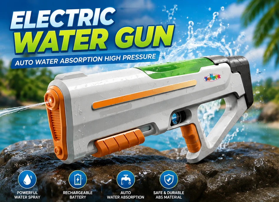 Electric Water Gun - Auto Absorption High Pressure