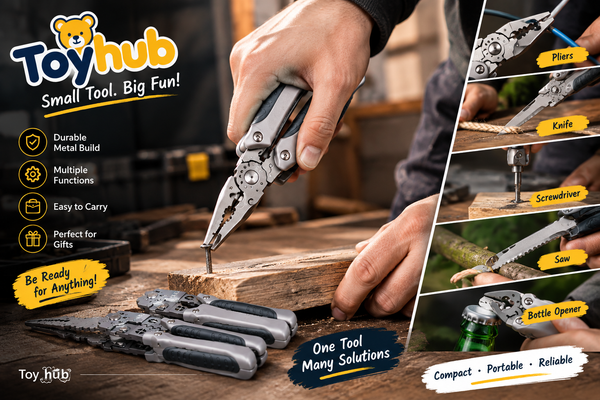 Multifunctional Transforming Multi-Tool Pliers