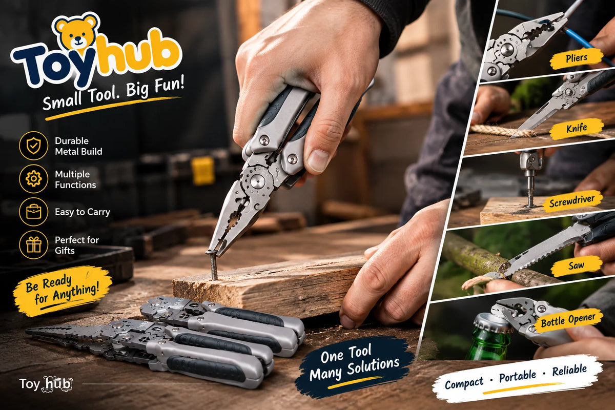 Multifunctional Transforming Multi-Tool Pliers