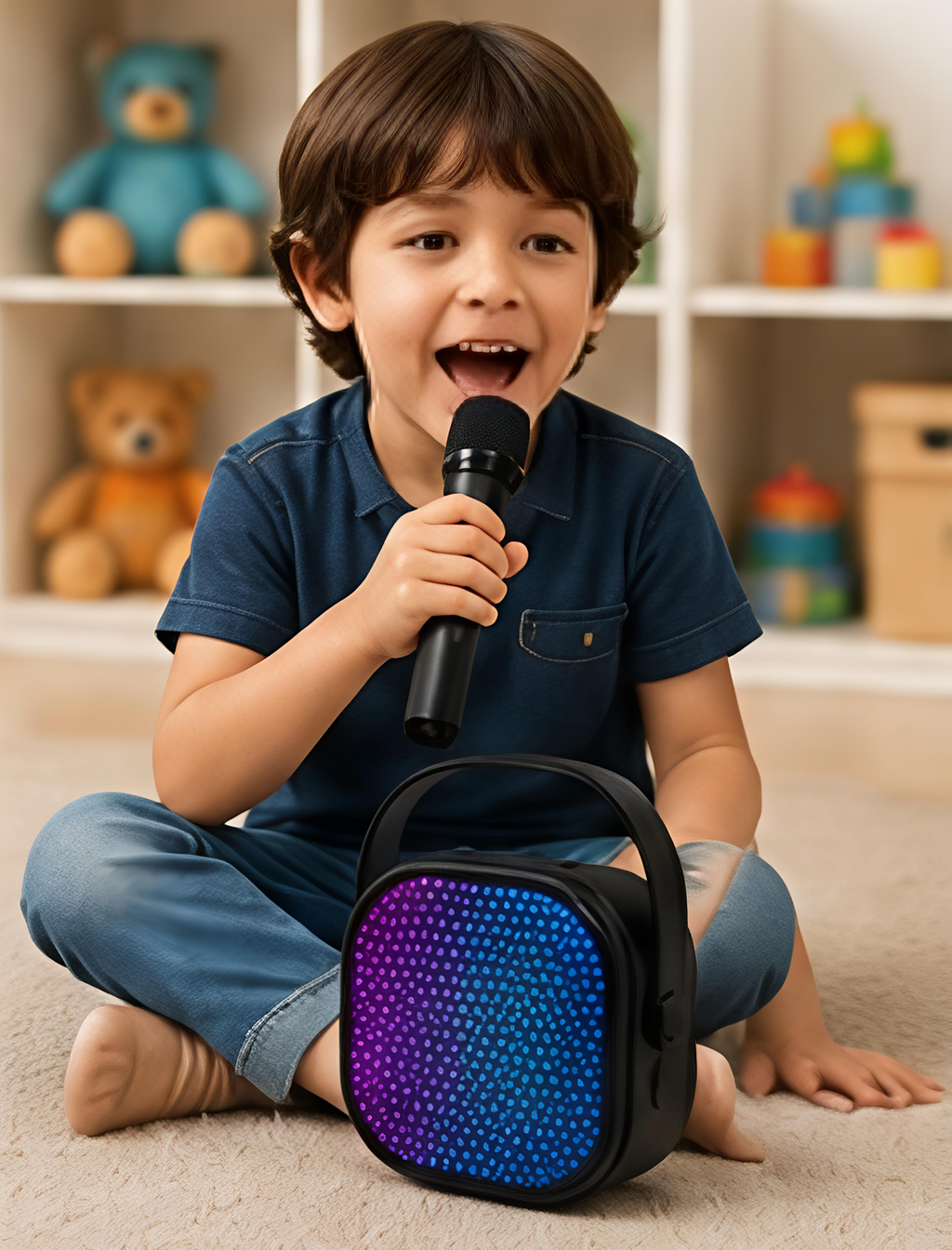 SoundRise Kids karoke Set - Wireless Mic & Speaker