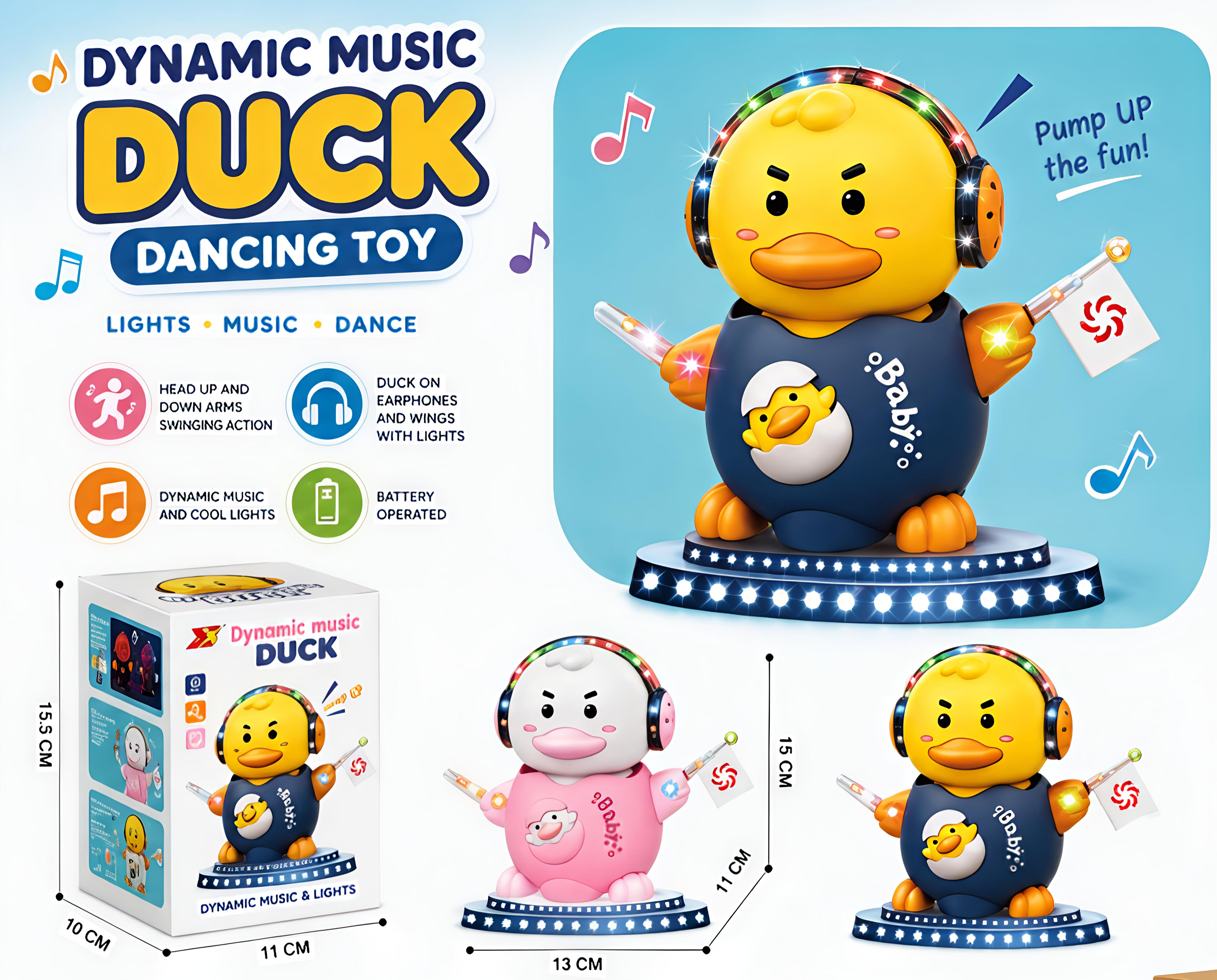 Dynamic Music Dancing Duck Toy