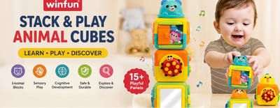 Stack & Play Animal Cubes