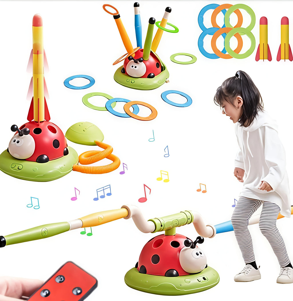 Ladybug Ring Toss & Rocket Launcher