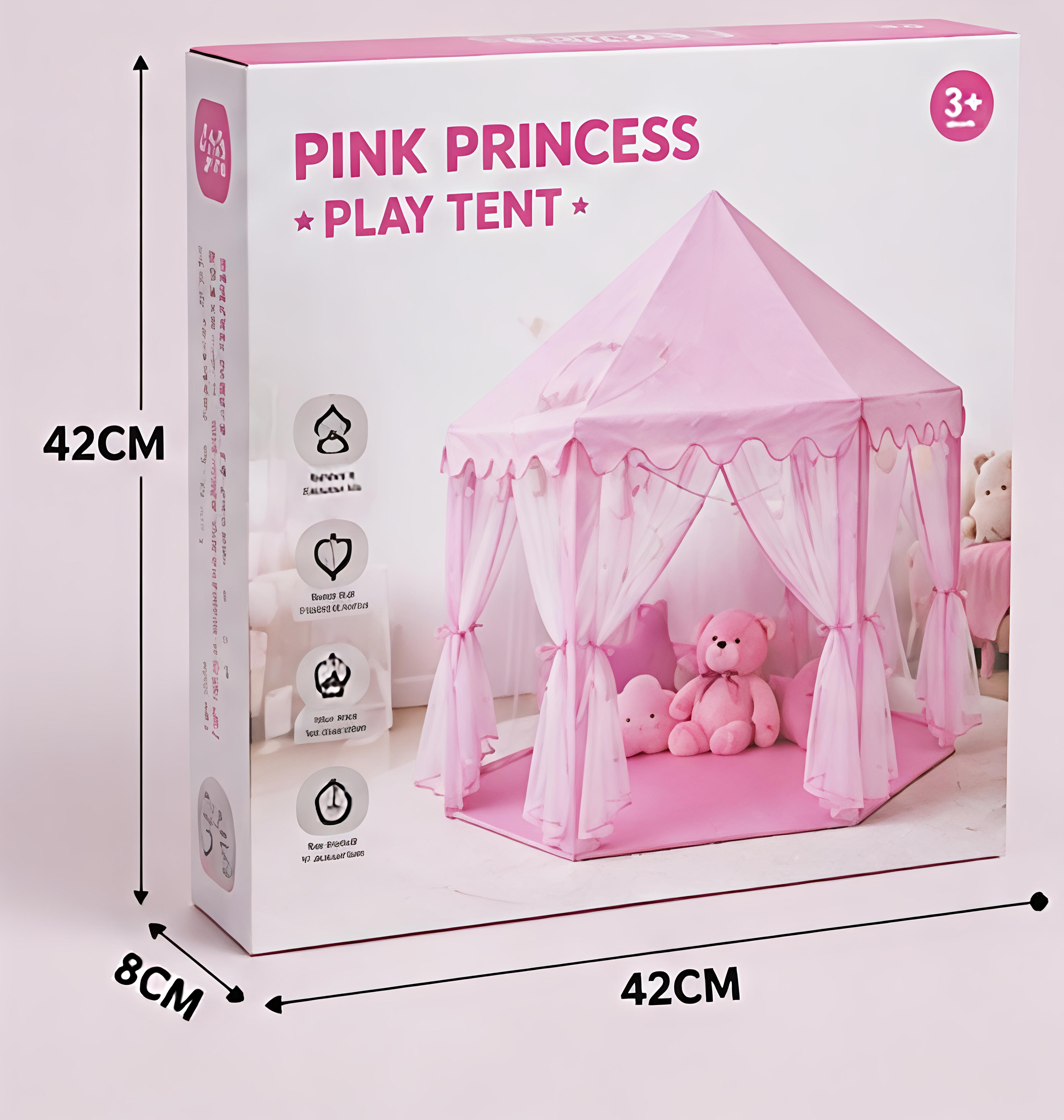 Pink Princess Play Tent