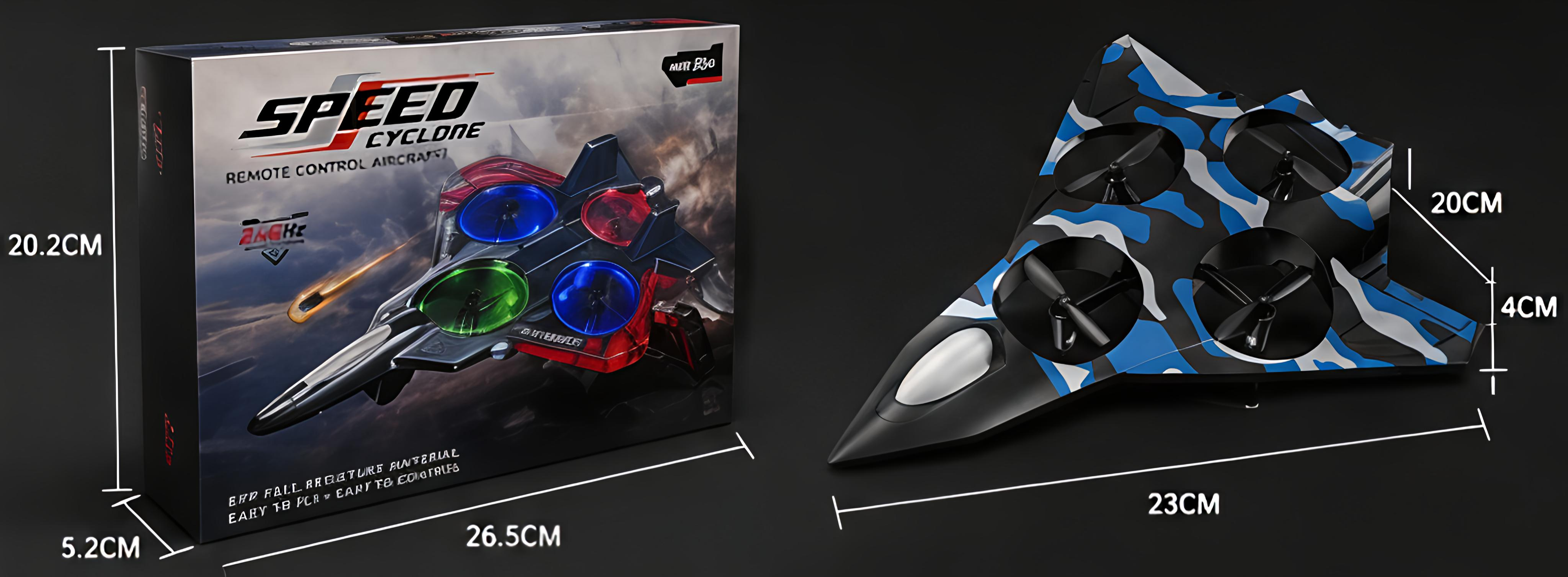 Speed Cyclone RC Fighter Drone